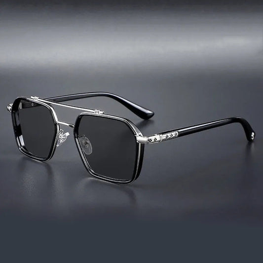 Premium Quality Retro Streampunk Luxury Brand Sunglasses