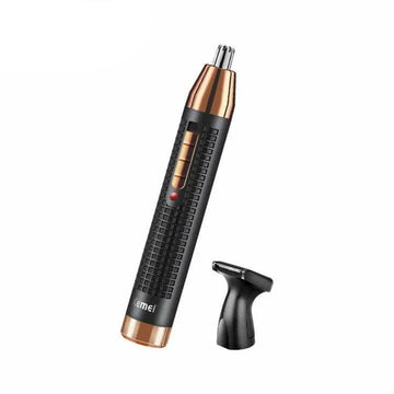 Kemei KM-728 2 in1 Rechargeable Nose Hair Trimmer for Men